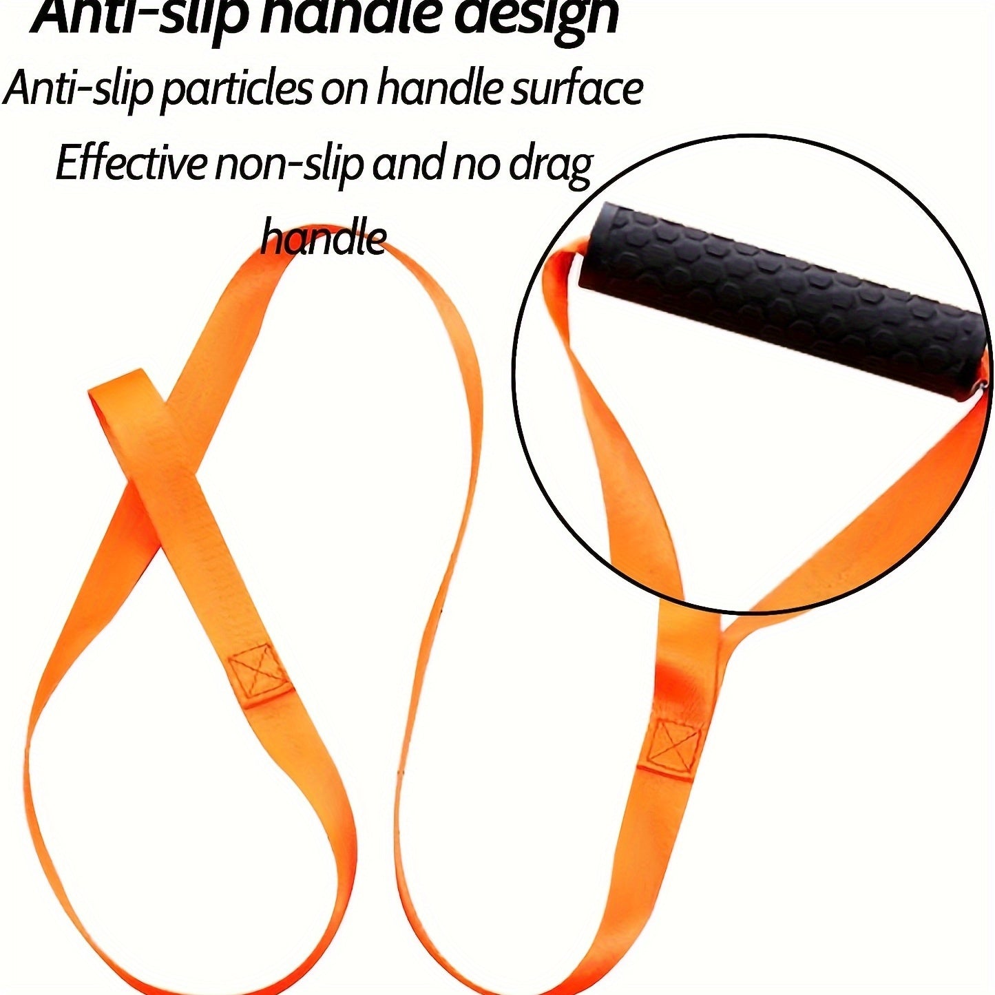 Heavy Duty Deer Drag Rope w/ Self Lock Loop & Non Slip Handle