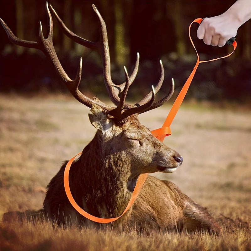 Heavy Duty Deer Drag Rope w/ Self Lock Loop & Non Slip Handle