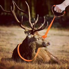 Heavy Duty Deer Drag Rope w/ Self Lock Loop & Non Slip Handle