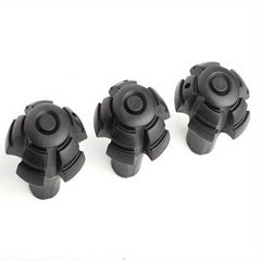2pcs Silicone Non-slip Hiking Stick Foot Pads Rubber Heads Accessories