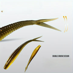 61pcs Soft Bait Fishing Set with Storage Box