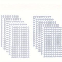 208pcs 104 Pairs Hook And Loop Dots 0.47inch DIY Office Home