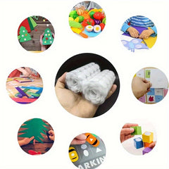 208pcs 104 Pairs Hook And Loop Dots 0.47inch DIY Office Home