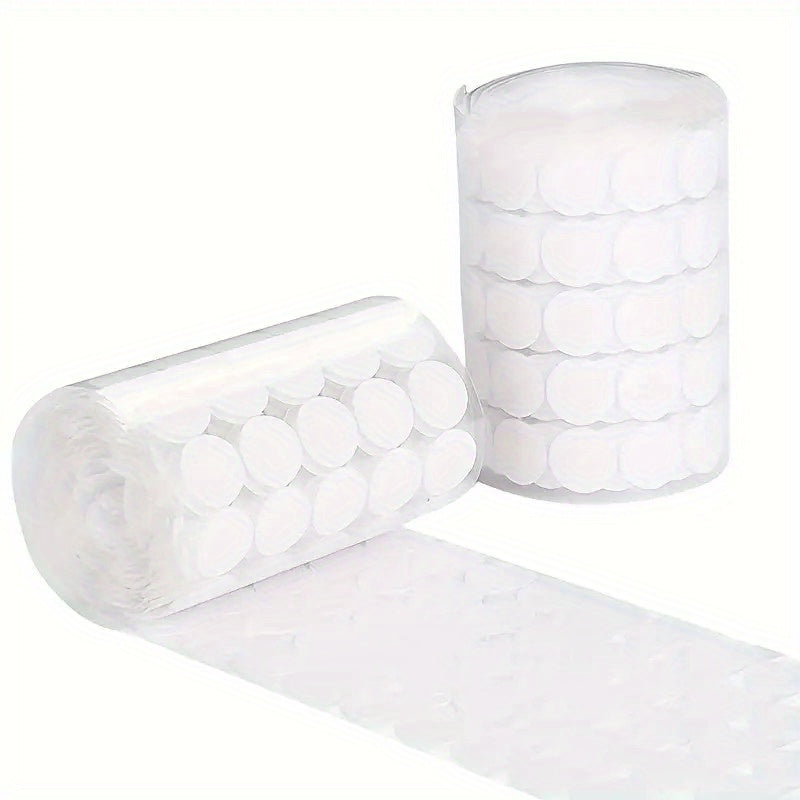 208pcs 104 Pairs Hook And Loop Dots 0.47inch DIY Office Home