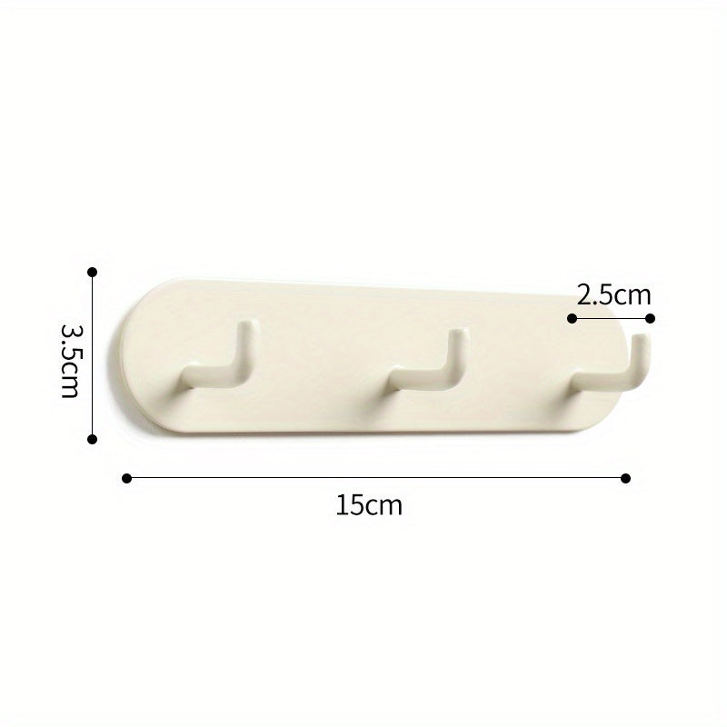 Iron Art Adhesive Hook Cream Style Strong Adhesive Kitchen Bathroom Hook