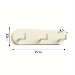 Iron Art Adhesive Hook Cream Style Strong Adhesive Kitchen Bathroom Hook