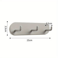 Iron Art Adhesive Hook Cream Style Strong Adhesive Kitchen Bathroom Hook