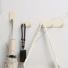 Iron Art Adhesive Hook Cream Style Strong Adhesive Kitchen Bathroom Hook