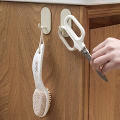 Iron Art Adhesive Hook Cream Style Strong Adhesive Kitchen Bathroom Hook