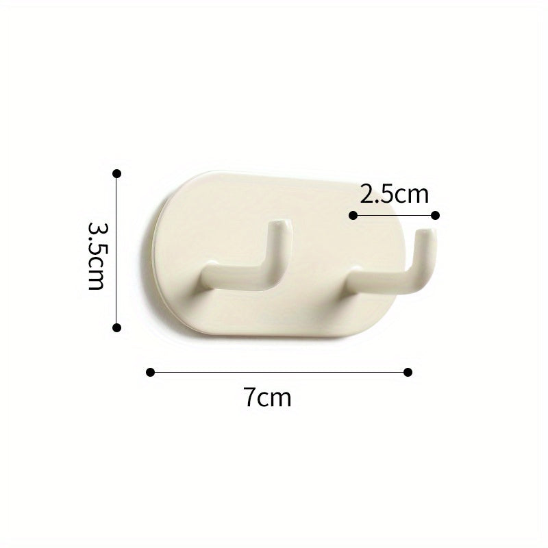 Iron Art Adhesive Hook Cream Style Strong Adhesive Kitchen Bathroom Hook