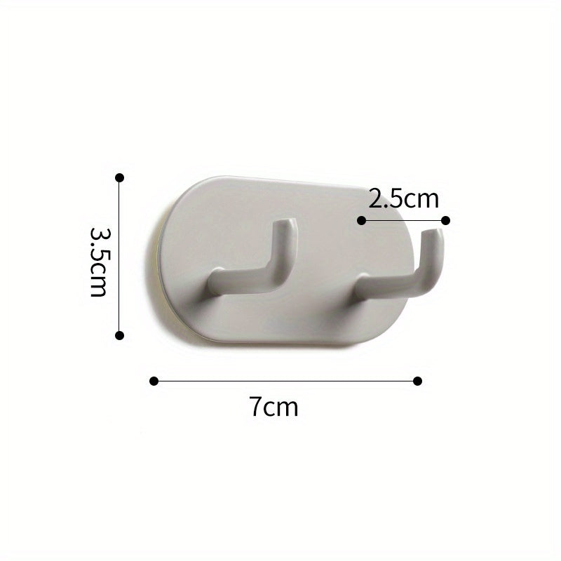 Iron Art Adhesive Hook Cream Style Strong Adhesive Kitchen Bathroom Hook