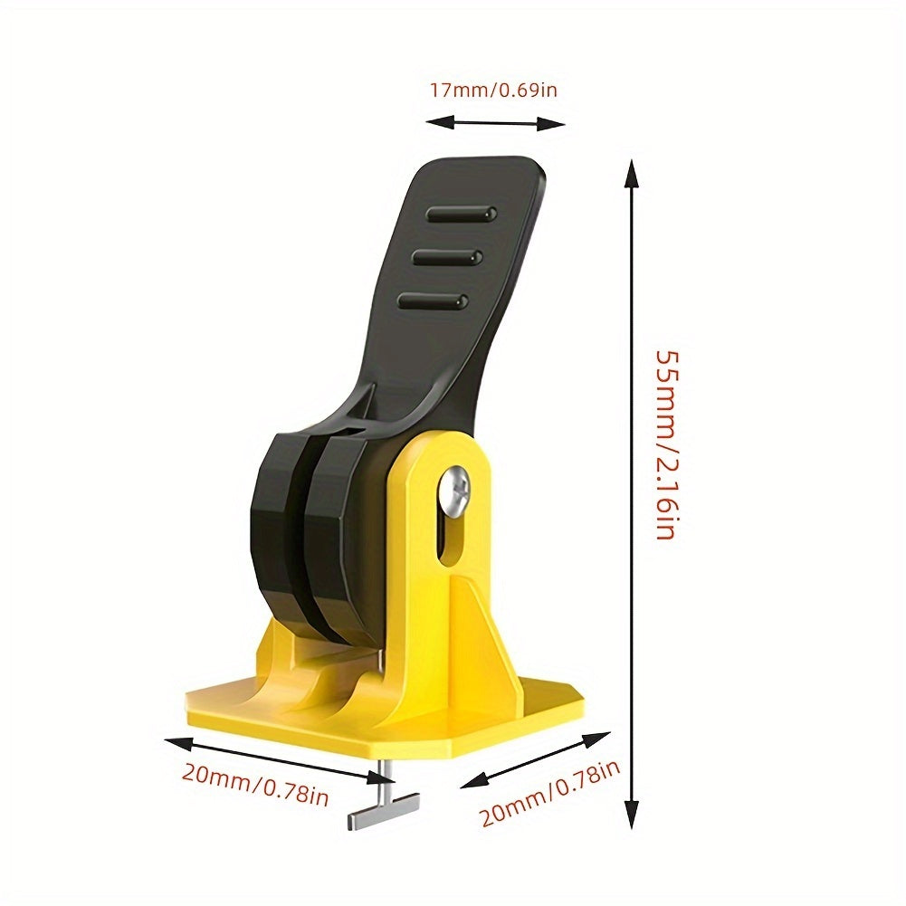 50pcs Tile Leveler Tools with Replaceable Steel T Pin 0.79x1 Size