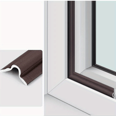Self-Adhesive Weatherstrip for Doors & Windows Wind & Rain Resistant