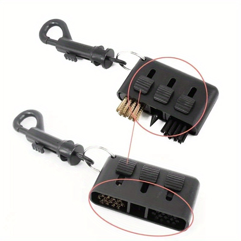 2pcs Golf Three Hole Brush Club Cleaning Tool