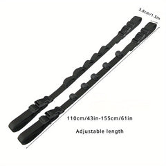 2pcs Car Mounted Storage Strap Fishing Rod Gear Holder