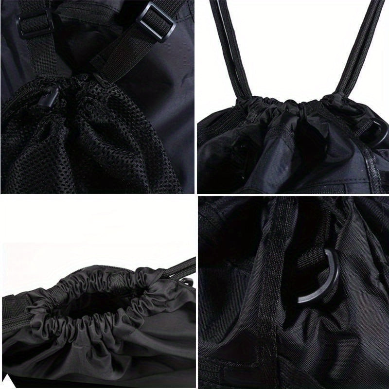 Drawstring Basketball Backpack Carry Bag For Basketball And Football