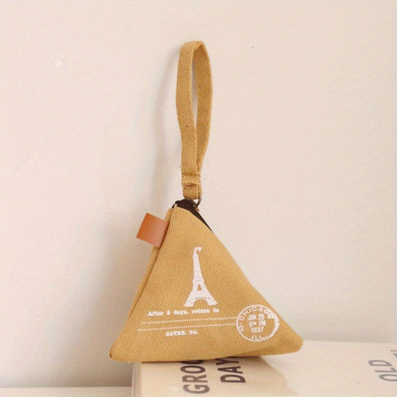Retro Canvas Coin Bag Key Bag Mini Zero Wallet