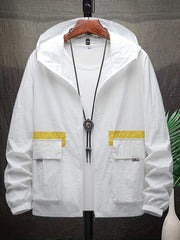 Men's Lightweight Windbreaker Sun Jacket