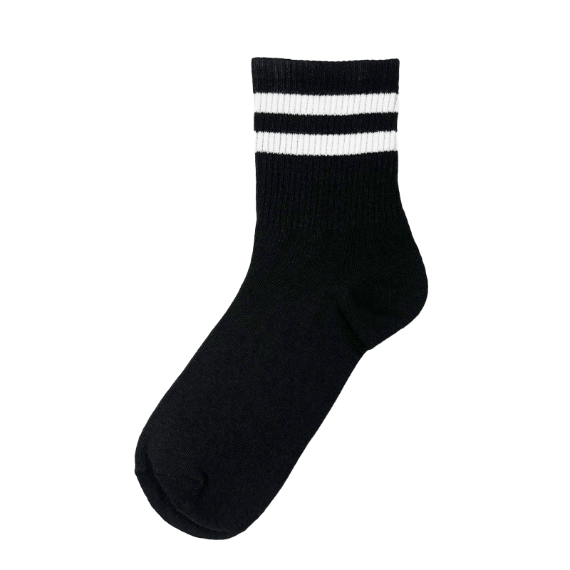 Men's Striped Crew Socks Winter & Autumn