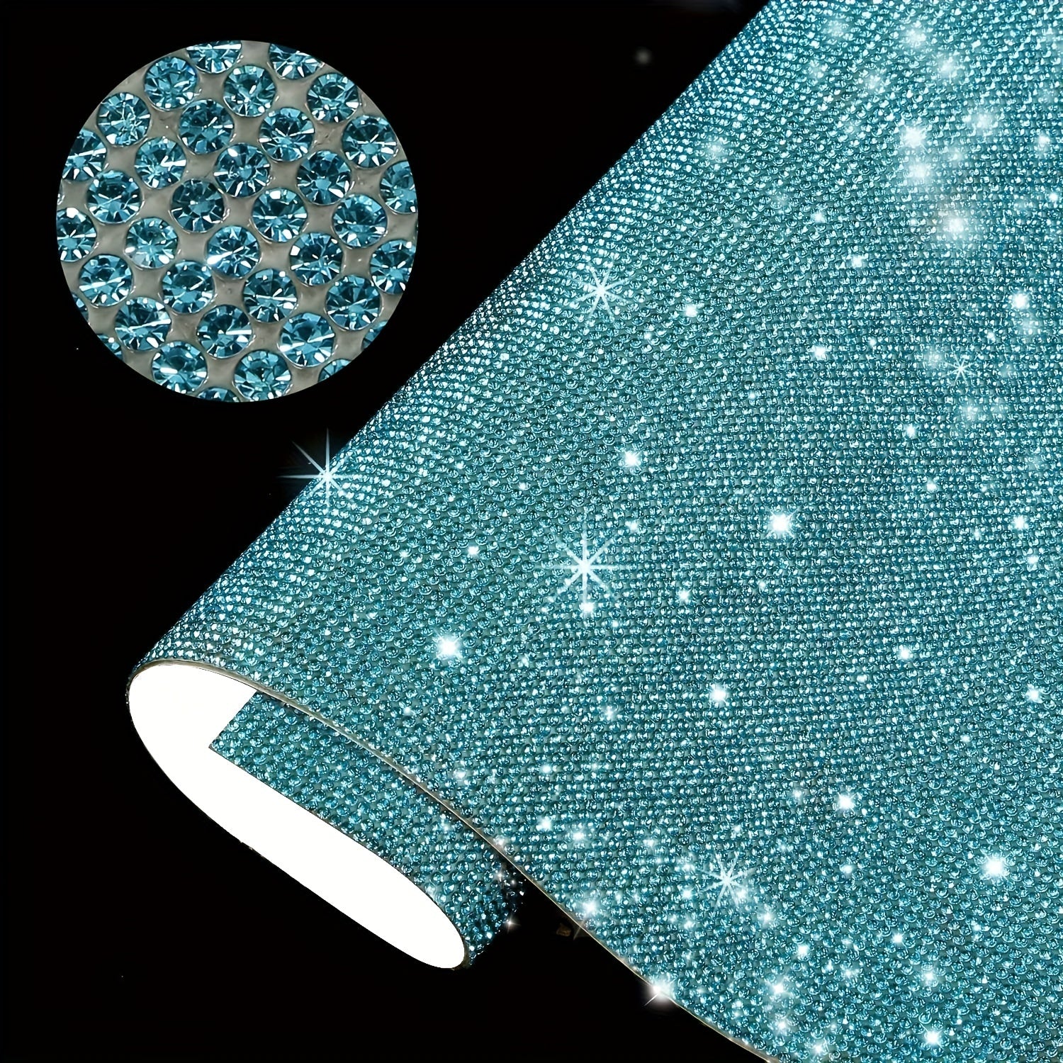 Crystal Drill Sticker DIY Self Adhesive Decoration
