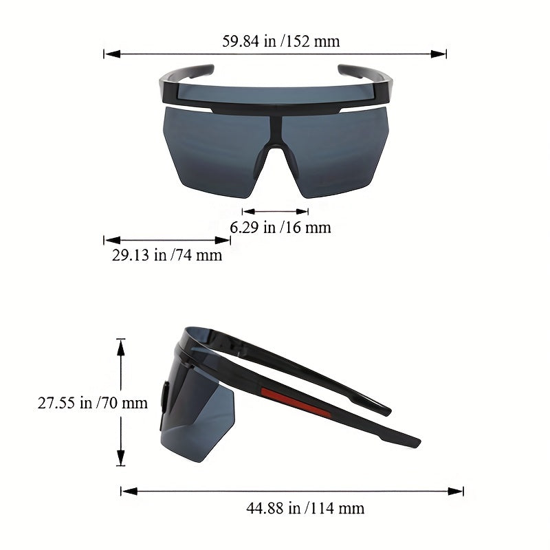 Colorful Cycling Sunglasses UV Protection Men's Glasses