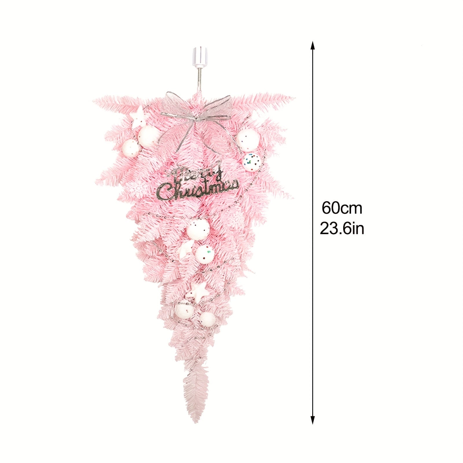 Fantasy Pink Christmas Tree Ornament Holiday Decoration