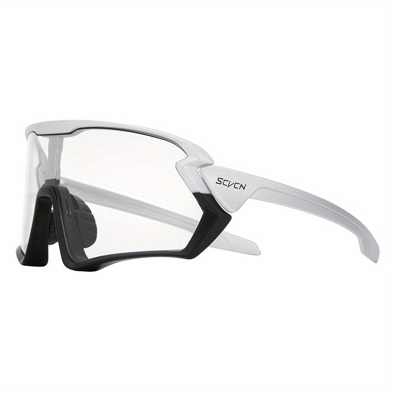 SCVCN Photochromic Cycling SunGlasses Men Road Mountain Running