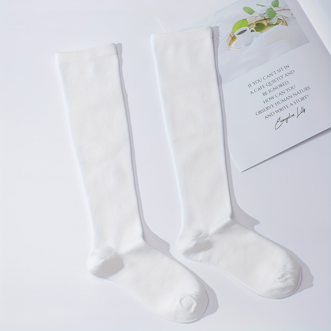Stretchy Compression Calf Socks Women's Stockings