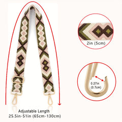 Adjustable Crossbody Strap Bohemia Style Handbag Strap