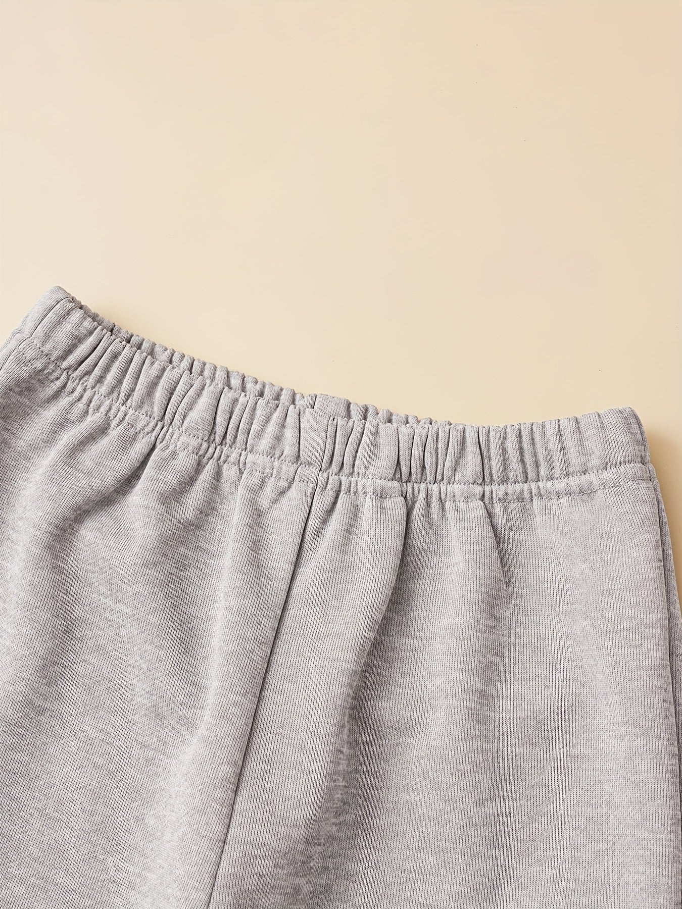 Girls Smile & Face Print Flared Trousers