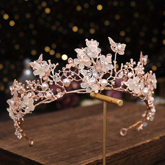 Rhinestone Crown Princess Headband Wedding Prom Hair Accessories