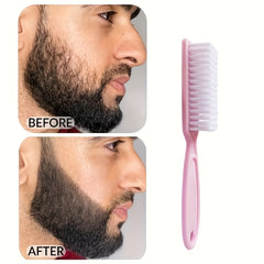 Beard Brush Hair Styling Comb Tool Plastic Handle