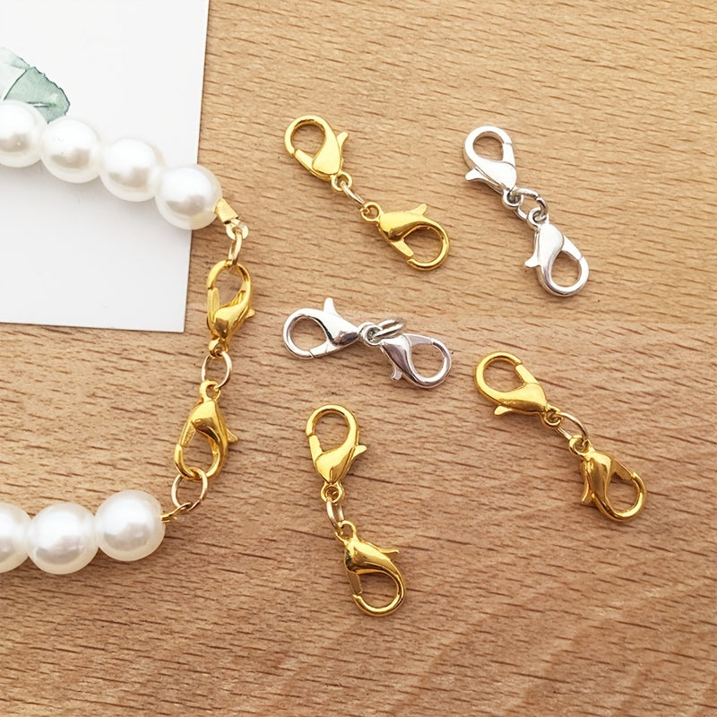 4pcs Double Headed Lobster Clasps DIY Jewelry Accessories