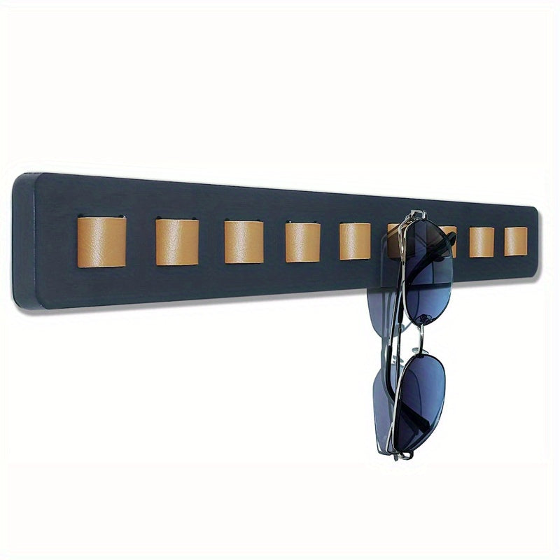 Wood Sunglasses Storage Wall Mounted Eyeglasses Holder