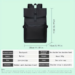 Waterproof Business Backpack for Teenage Travel 39 62 cm Laptop Rucksack