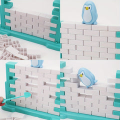 Children's Wall Breaking and Building Blocks Game
