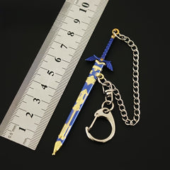 Mini Master Sword Toy Keychain Model Hobby Collection Ornament Gift