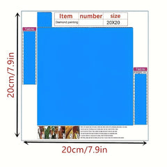 Flower Diamond Painting Kit DIY 5D Diamond Art