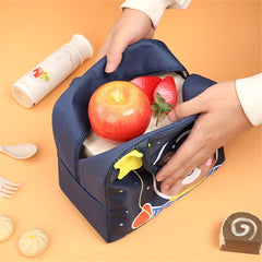 3D Cartoon Insulated Lunch Bag for School, Office, Outdoor Camping