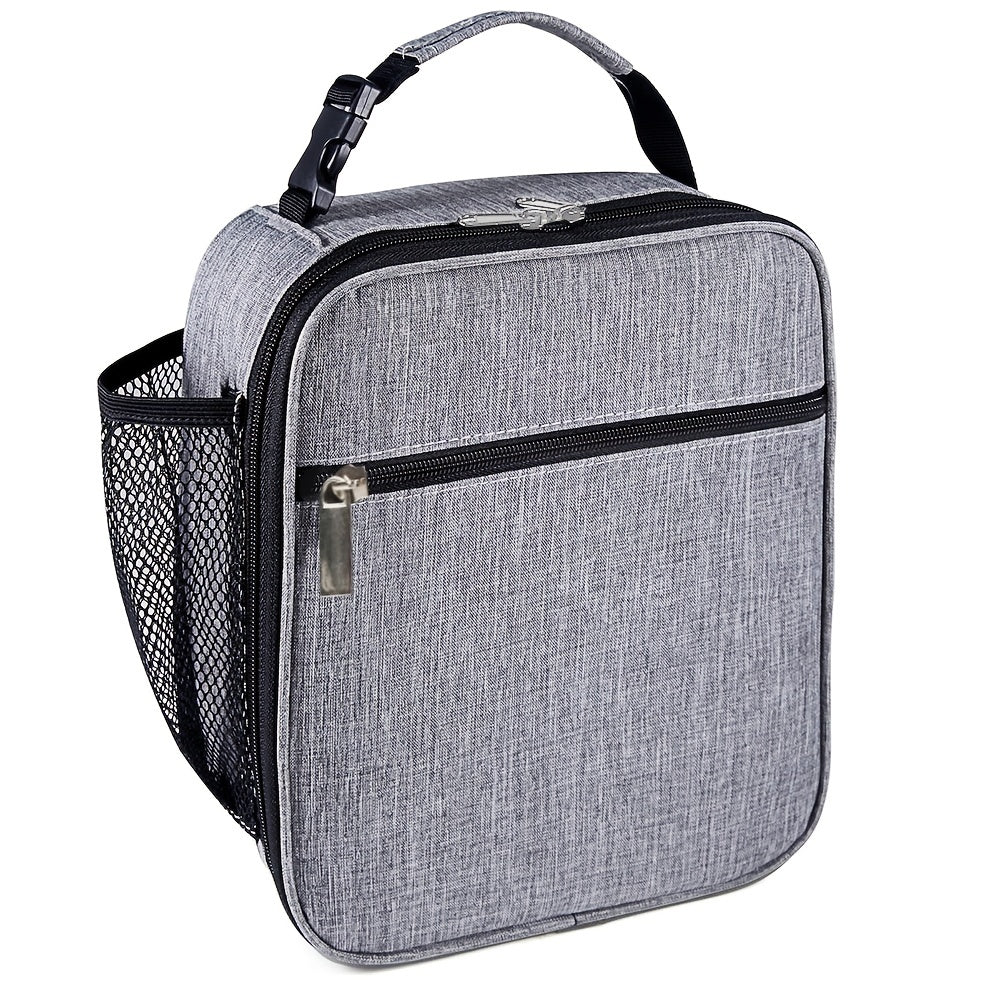 Large Capacity Portable Lunch Box Bag Aluminum Foil Insulation Belt Lunch Bag