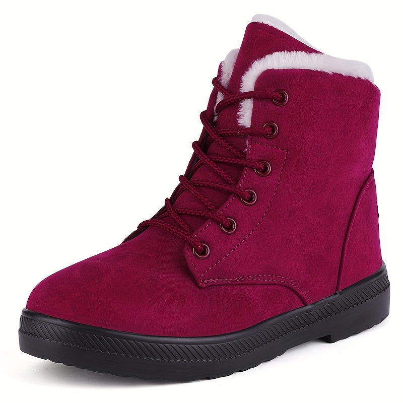 Women's Non slip Snow Shoes Medium Tube Boots Shoes