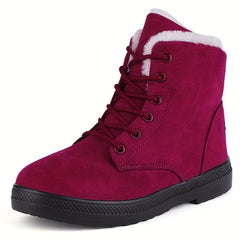 Women's Non slip Snow Shoes Medium Tube Boots Shoes