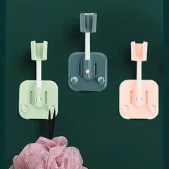 360 Degree Adjustable Shower Head Stand Punch Green Pink