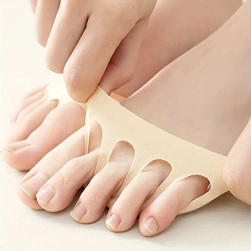 Forefoot Cushion Pads High Heel Insoles Non-slip Invisible Socks