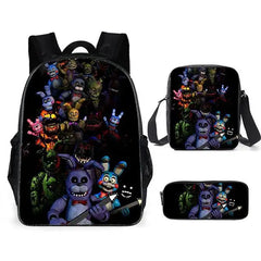 16inch FNAF Bear School Bags Kids Backpack