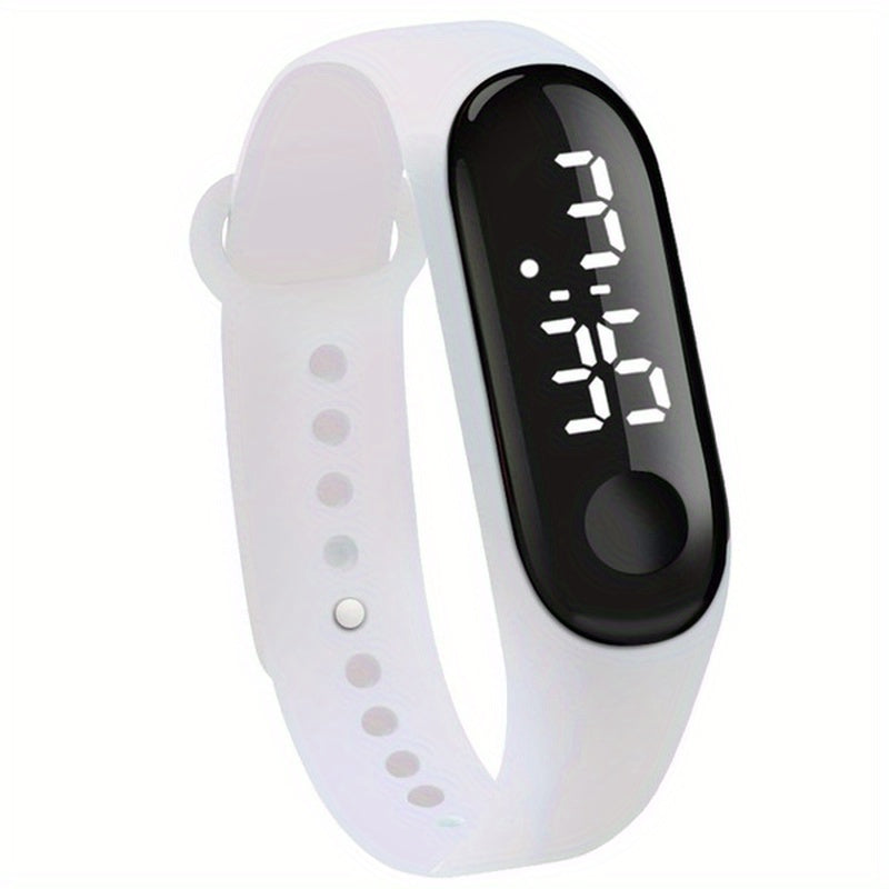 2pcs Touch LED Watch Silicone Strap Sports Bracelets