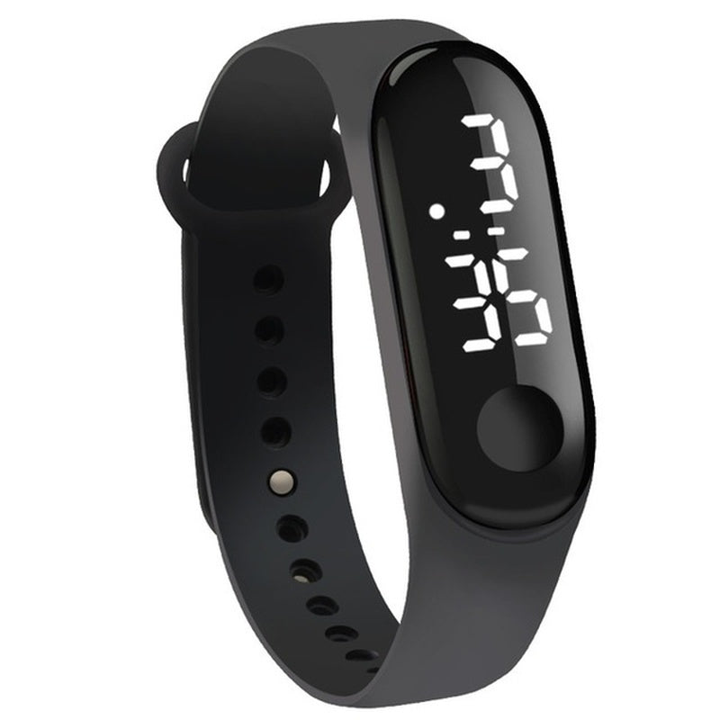 2pcs Touch LED Watch Silicone Strap Sports Bracelets