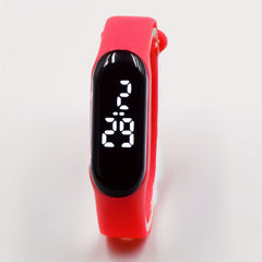 2pcs Touch LED Watch Silicone Strap Sports Bracelets