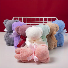 Little Bear Towel Small Absorbent Towel for Camping & Daily Use