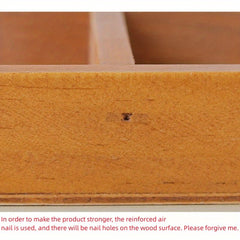 Retro Wooden Storage Box Daily Desktop & Cosmetics Storage